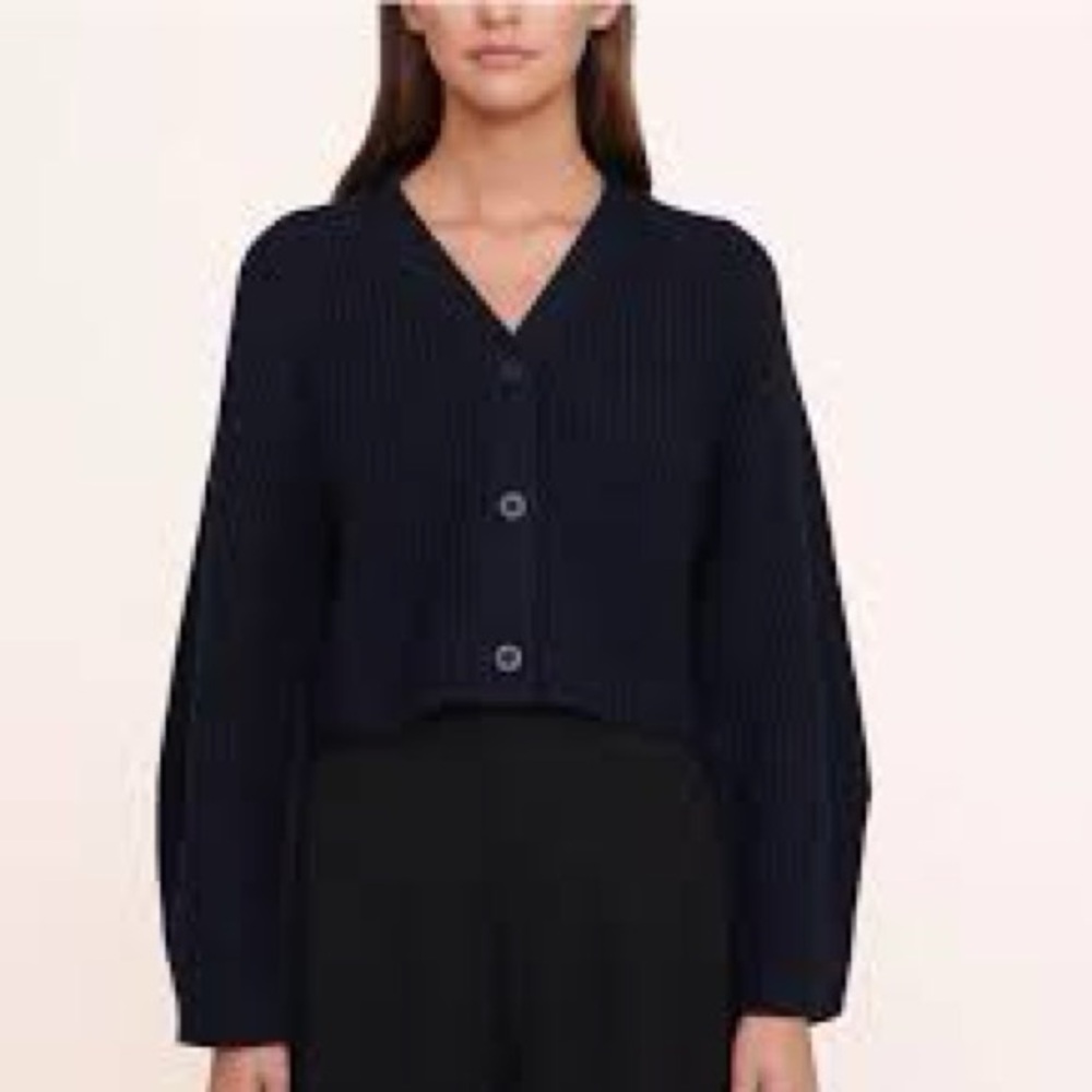 STAUD Merino Wool Mirabel Cardigan NWT